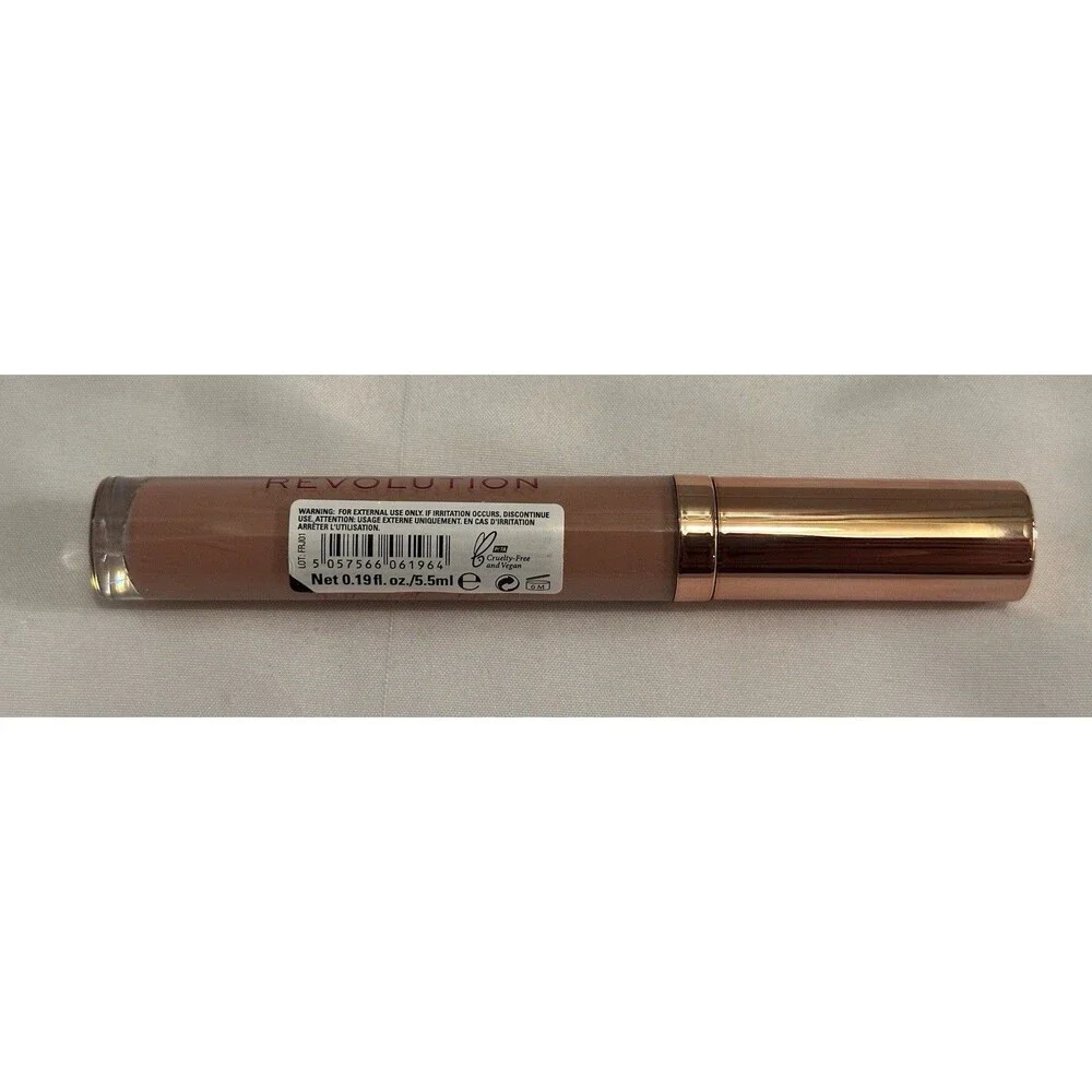 I Heart Revolution Chocolate Chip Cookie Dough Lip Gloss 0.19 fl oz NEW